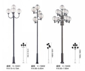 歐式風(fēng)格庭院燈 庭院草坪燈 戶外壁燈 LED燈具 景觀燈 中華燈批發(fā)銷售