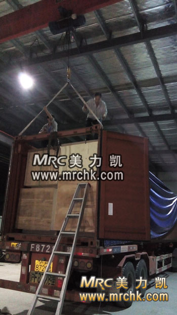 美力凱鋁合金為桿出口中東