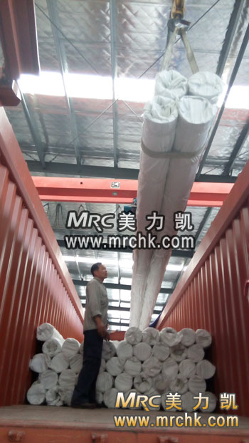 美力凱鋁合金為桿出口中東