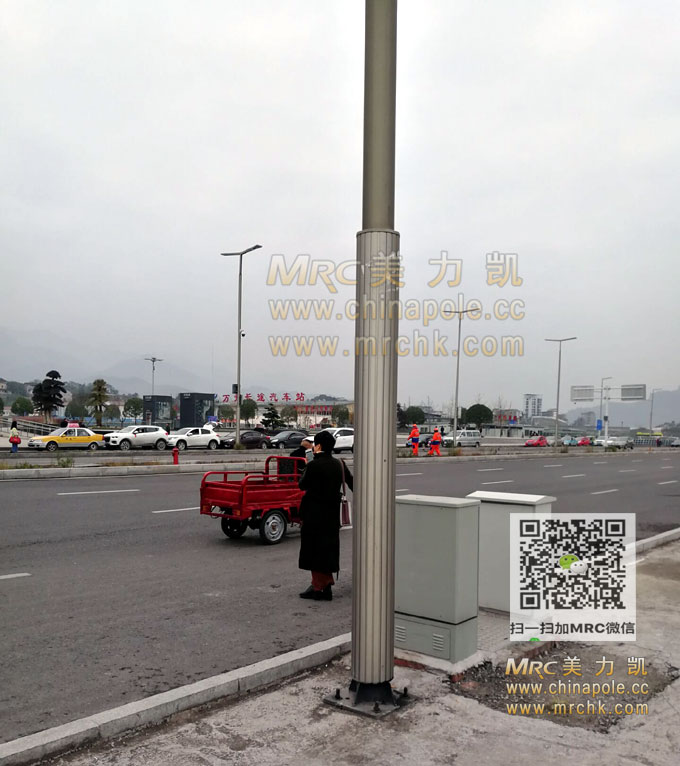 重慶萬州鋁合金路燈