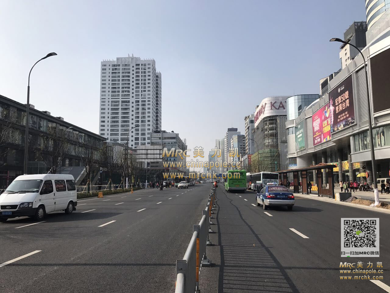寧波中山路鋁合金燈桿