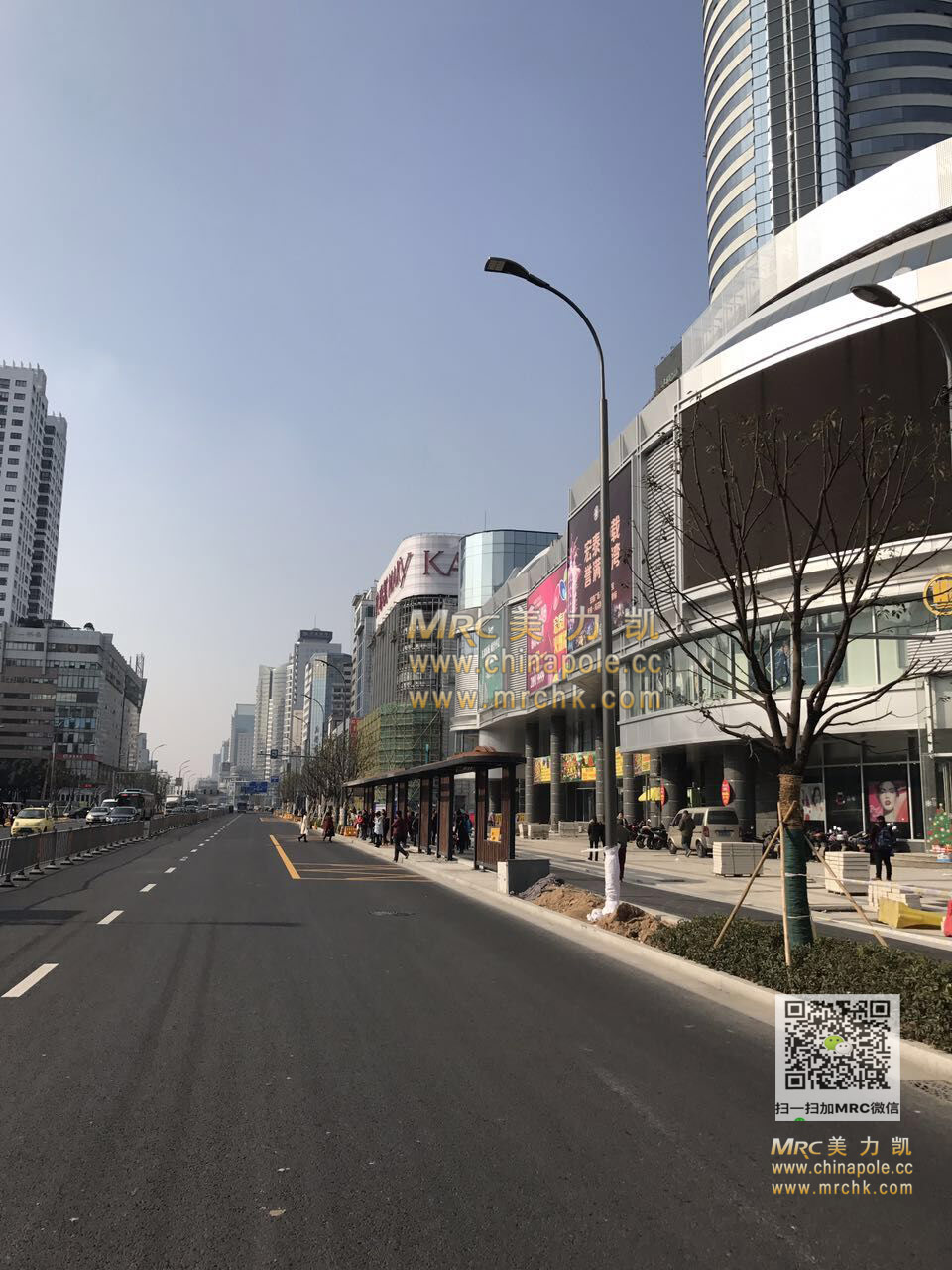 寧波中山路鋁合金燈桿