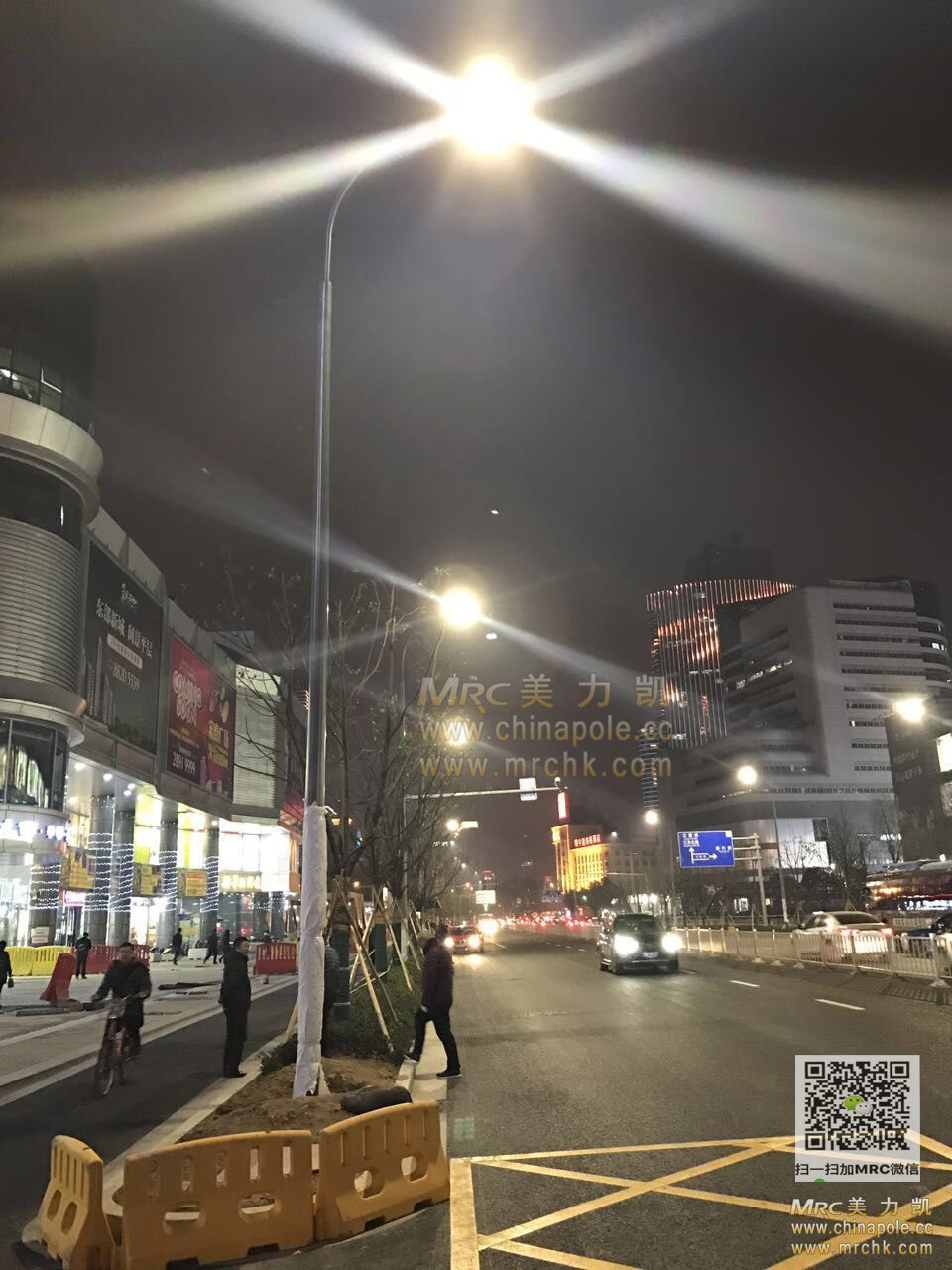 寧波中山路鋁合金燈桿